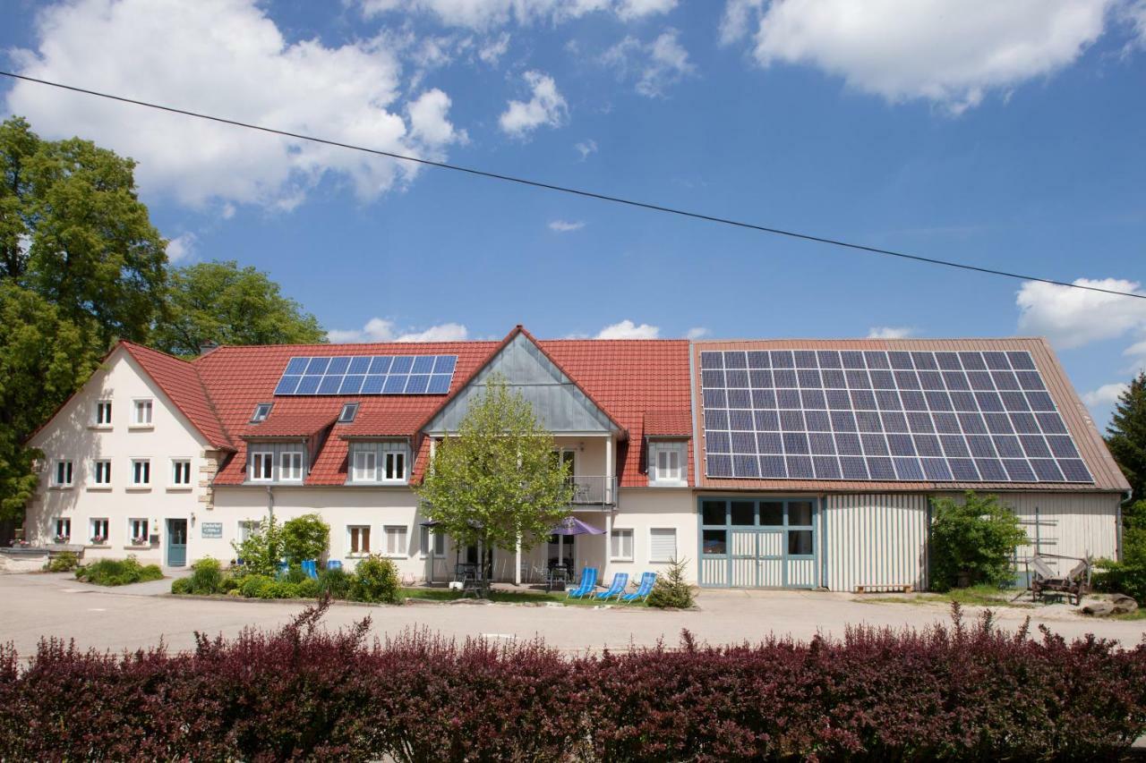 Ferienwohnungen Beim Kerabauer Schnelldorf Exteriör bild